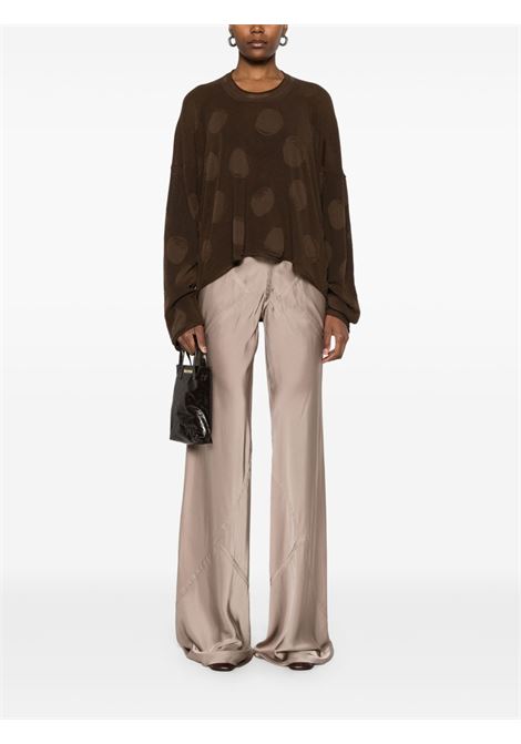 long slevee top woman brown UMA WANG | UK7114UW600